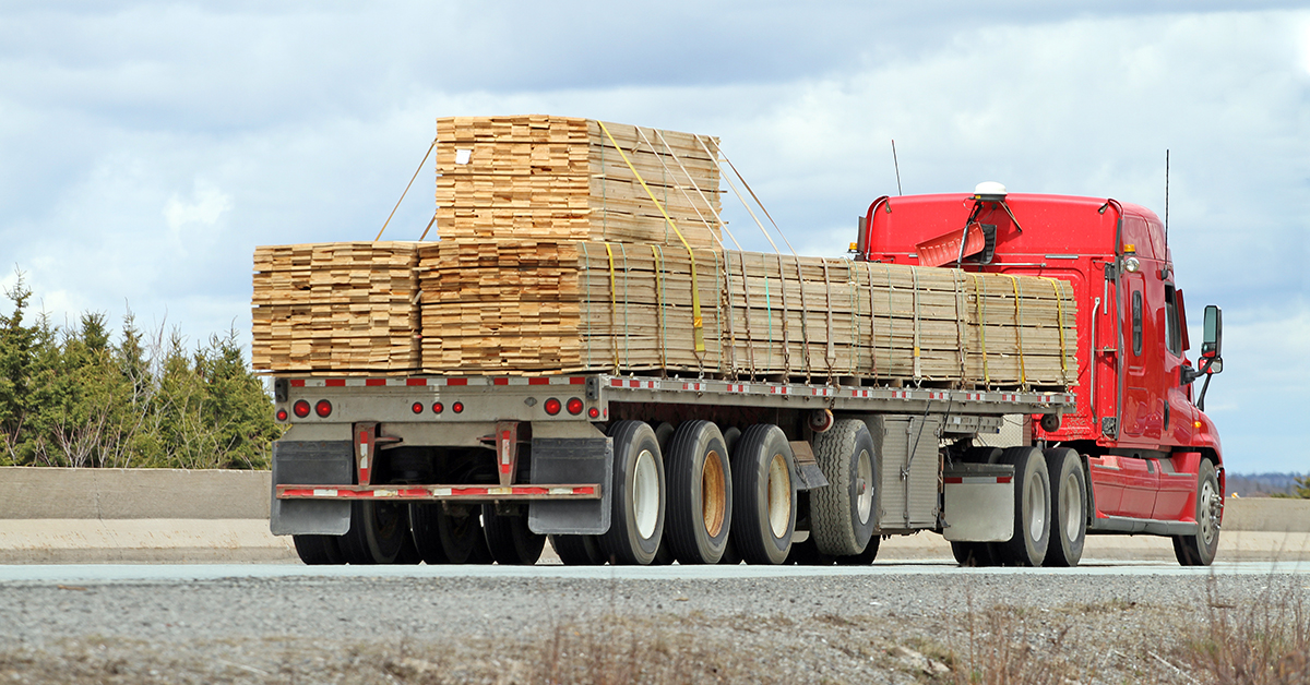 Trucking Lumber