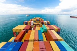 Ocean shipment of cargo containers to canada